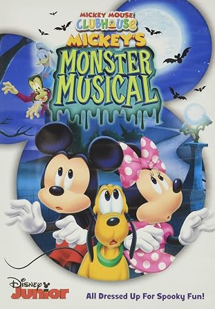 Mickey Mouse Clubhouse Mickey’s Monster Musical DVD cover