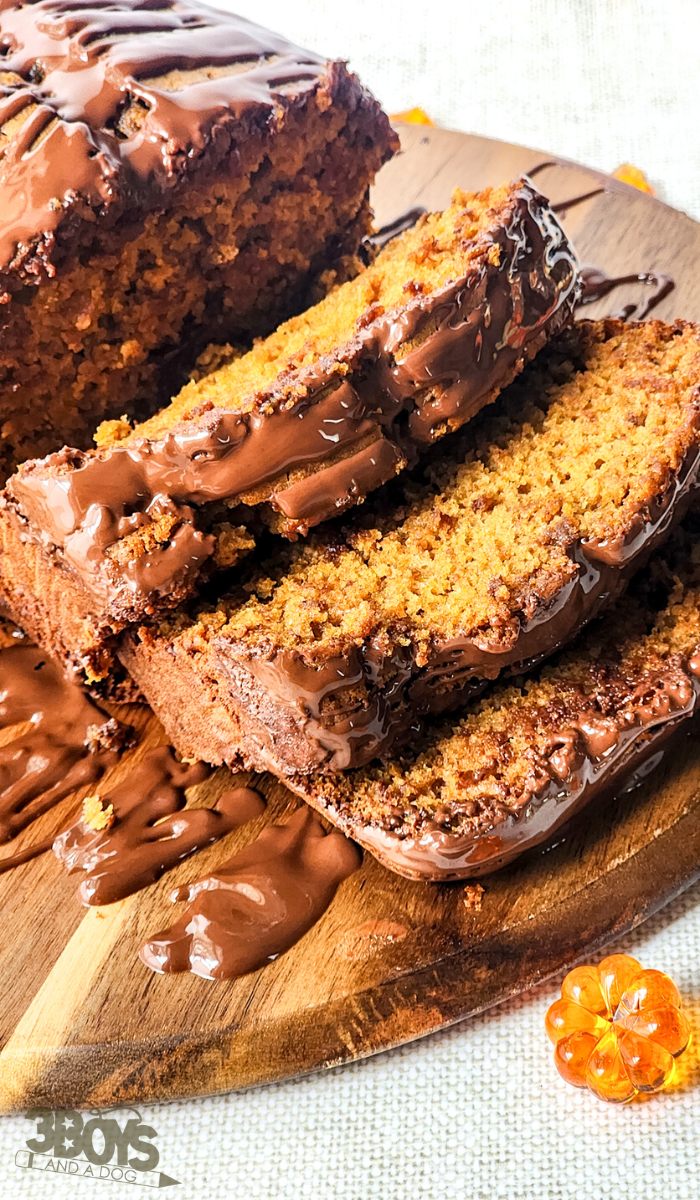 Chocolate Pumpkin Spice Bread Recipe