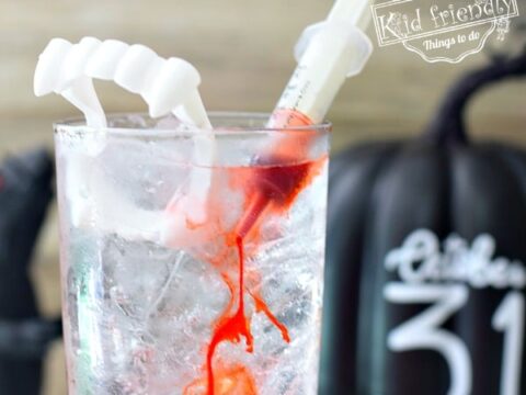 Image for Kid-Friendly Halloween Vampire Drink Recipe