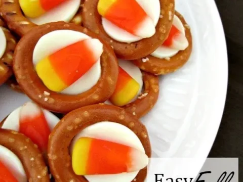 Image for Super Easy Halloween Pretzel Bites
