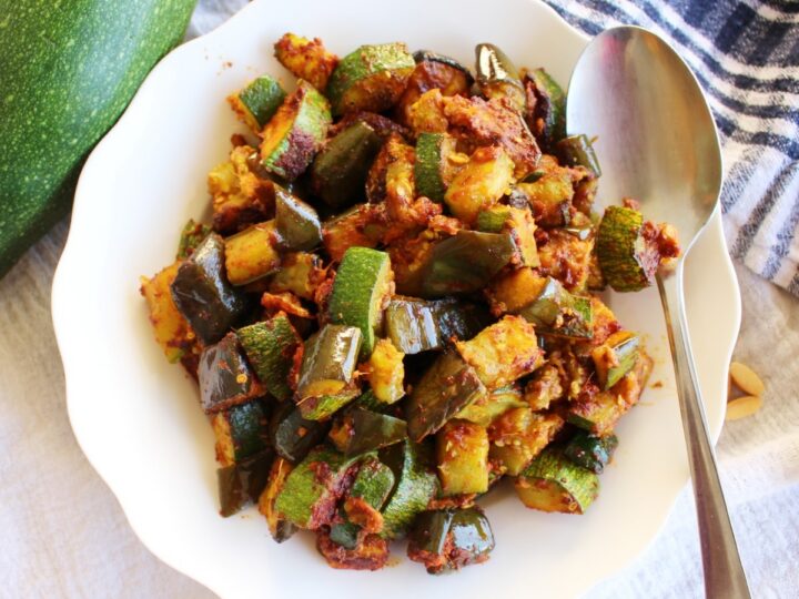 Image for Vegetarian Farm To Table Zucchini Eggplant Shaak