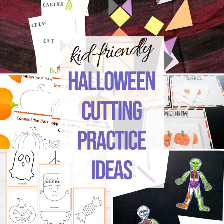Halloween Cutting Practice Ideas
