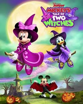 Mickey’s Tale of Two Witches animated Halloween special cover