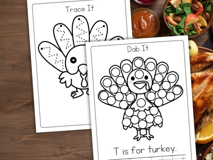 Image for Free Printable Thanksgiving Worksheets for Preschoolers