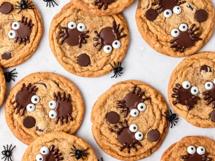 Image for Spider Pumpkin Chocolate Chip Cookies