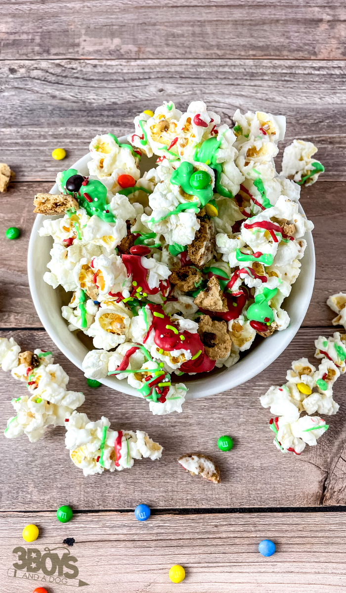 Christmas Cookie Popcorn Recipe