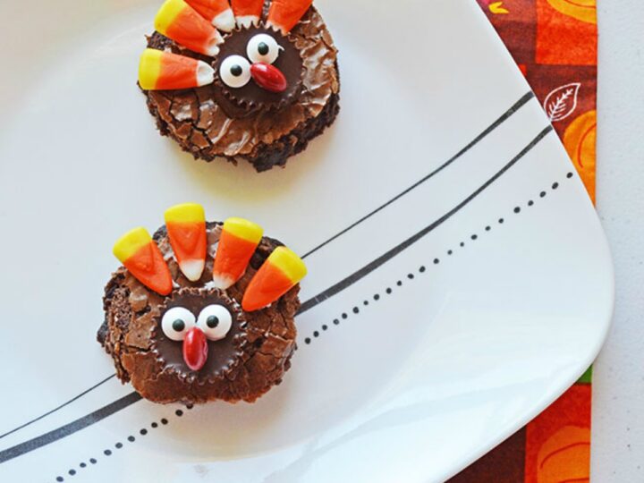 Image for Thanksgiving Turkey Brownies