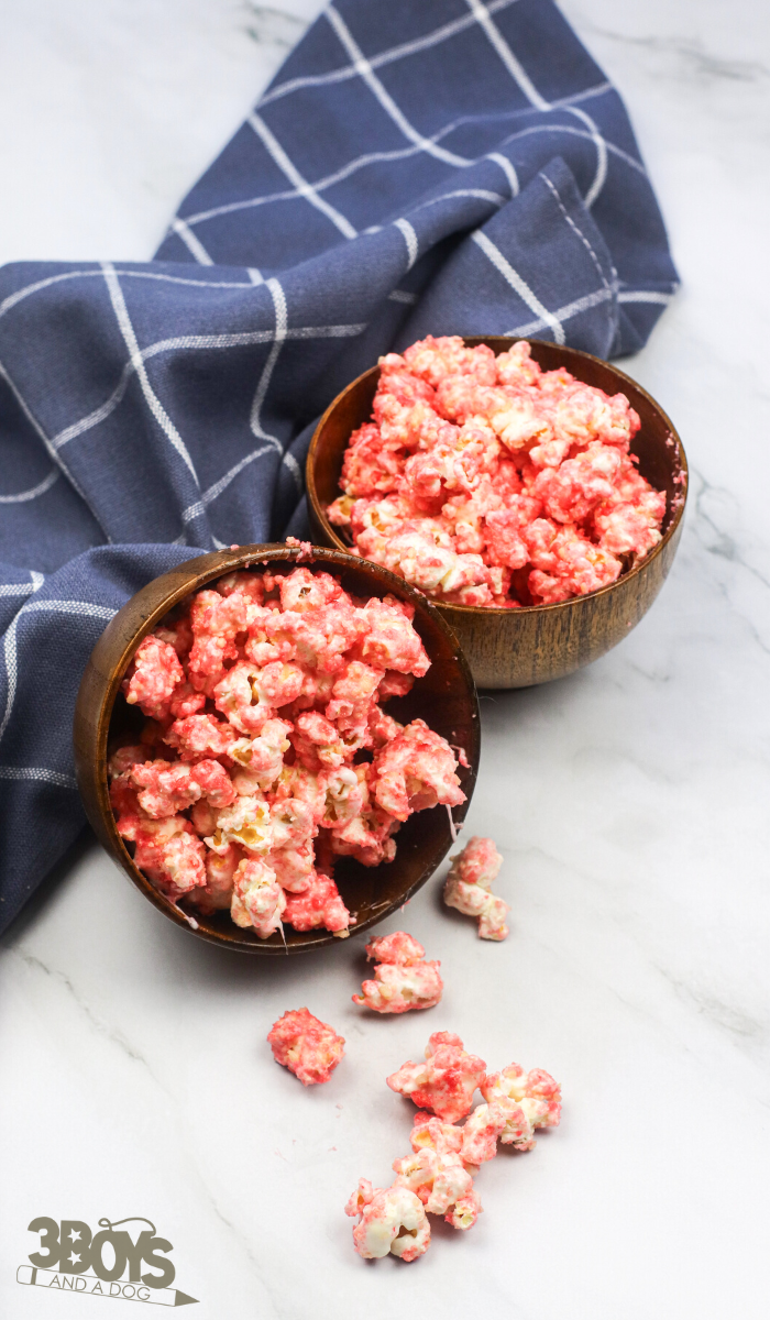 Strawberry Crunch Popcorn Recipe
