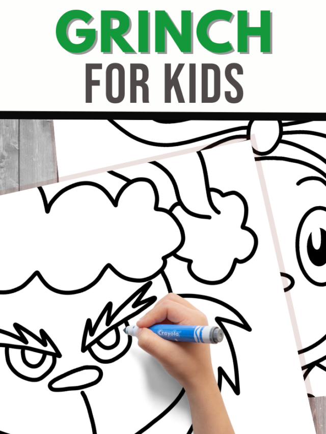Grinch Coloring Pages for Kids