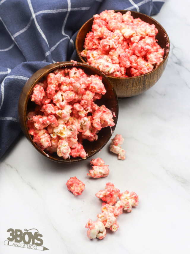 Strawberry Crunch Popcorn Recipe