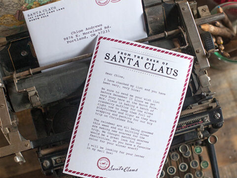 Image for Printable Letter From Santa
