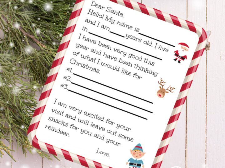 Image for Free Printable Santa Letter