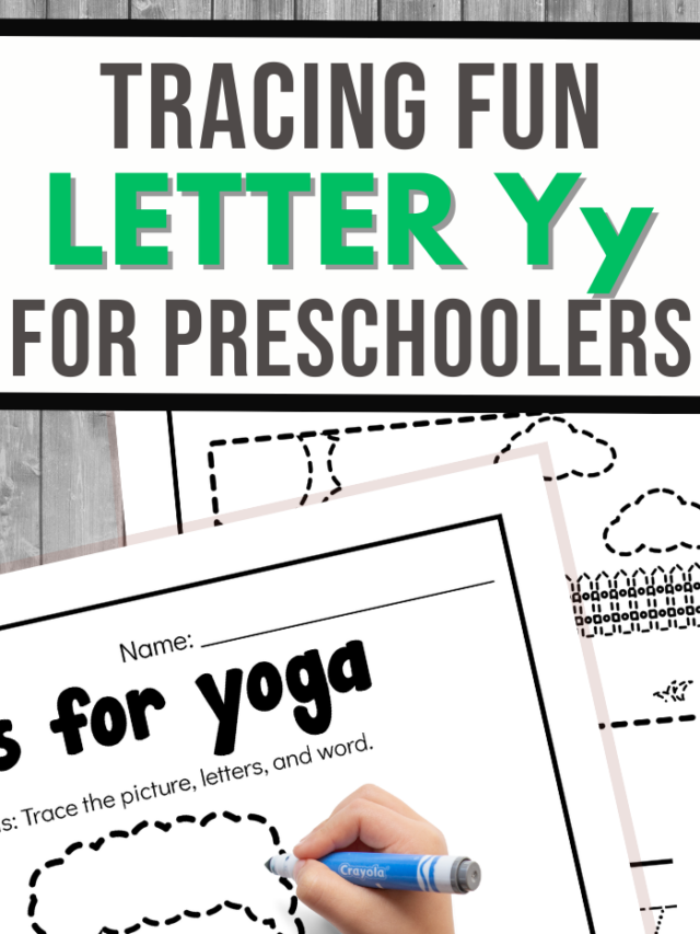 Letter Y Preschool Worksheets