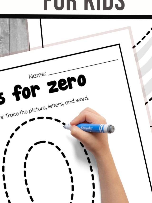 Letter Z Worksheets for Preschoolers