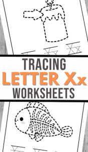 Letter X Class Activity Letter X Activity Sheets - 3 Boys and a Dog