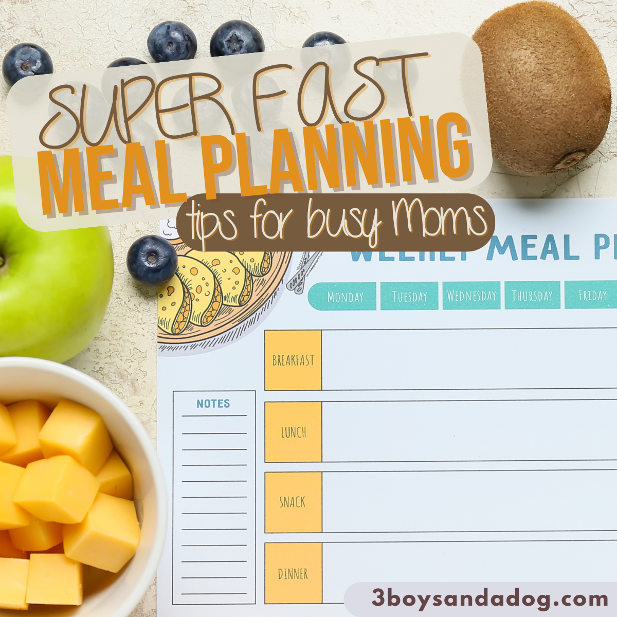Time-Saving Meal Planning Methods for Busy Mothers