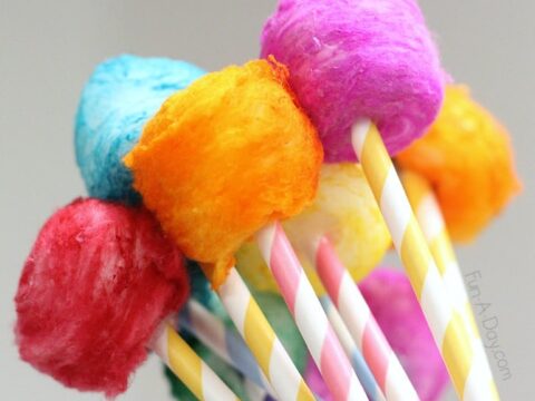 Image for Vibrant Dr. Seuss Craft | DIY Truffula Trees