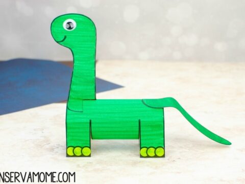 Image for Dinosaur Toilet paper roll craft 