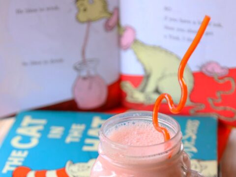 Image for Dr. Seuss Fun Food Recipe: Healthy Pink Ink Drink