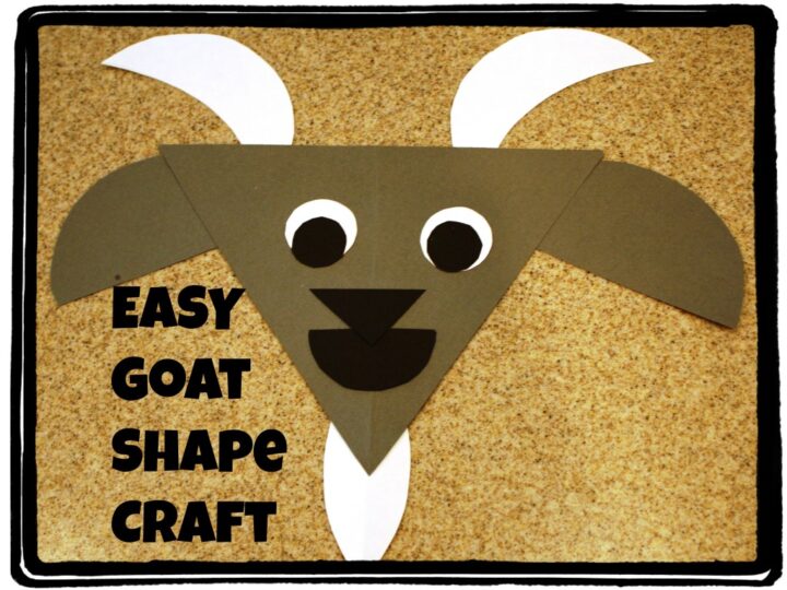Image for G is for Goat: Shapes Craft