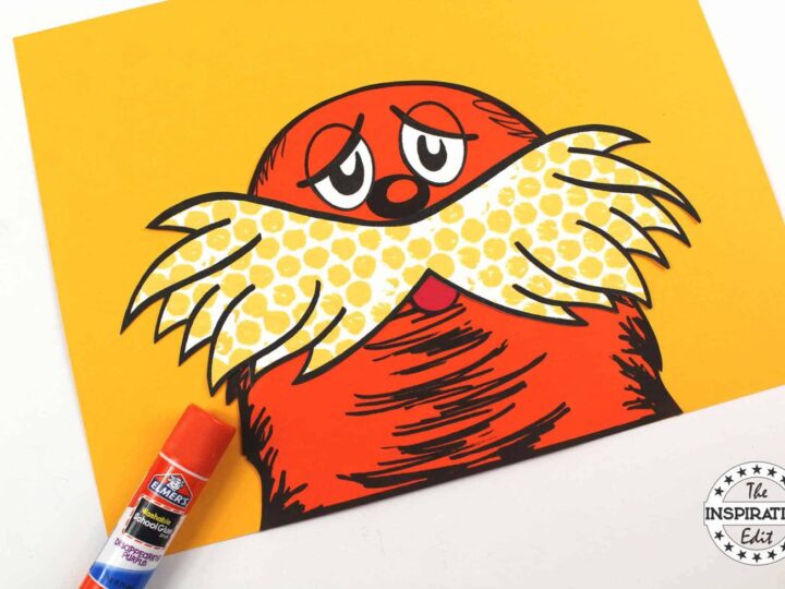 Image for The Lorax Dr Seuss Bubble Wrap Painting Activity