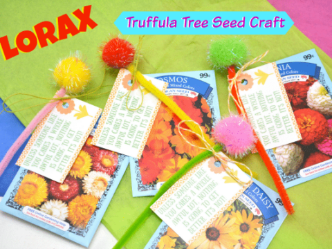 Image for Lorax Truffula Tree Seed Craft