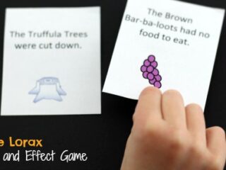 Image for Lorax Cause and Effect Matching Game