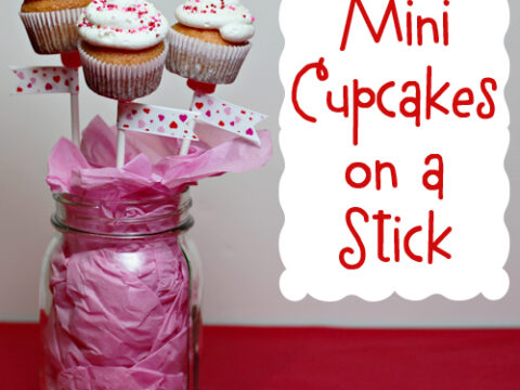 Image for Mini Cupcakes on a Stick for Valentine's Day