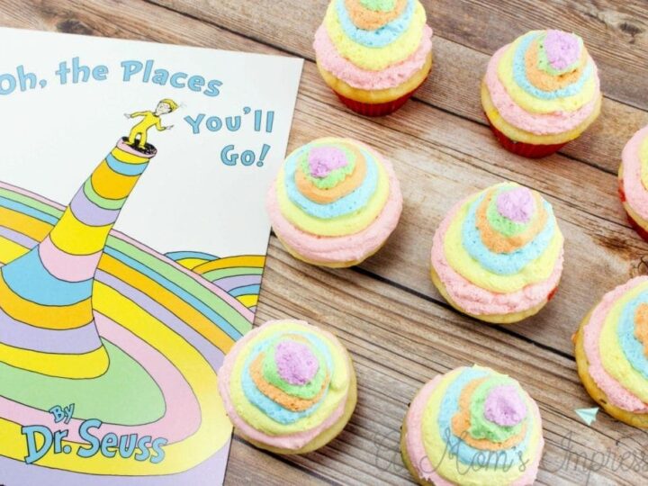 Image for Dr. Seuss Oh the Places You'll Go Cupcakes with a Hidden Surprise!