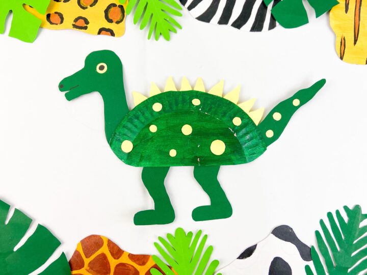 Image for Easy Paper Plate Dinosaur Craft