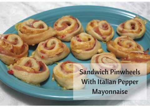 Image for Sandwich Pinwheels With Italian Pepper Mayonnaise