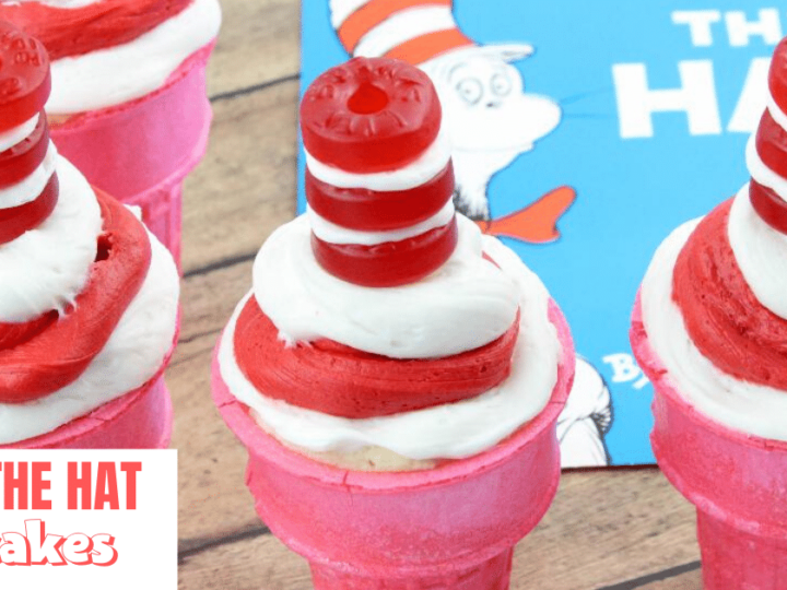 Image for Cat in the Hat Ice Cream Cone Cupcakes