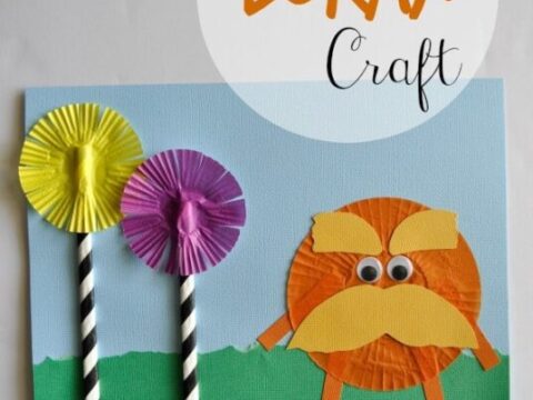 Image for The Lorax Dr Seuss Kids Craft