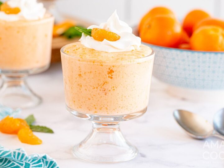 Image for Whipped Jello: Mandarin Orange Mousse Dessert