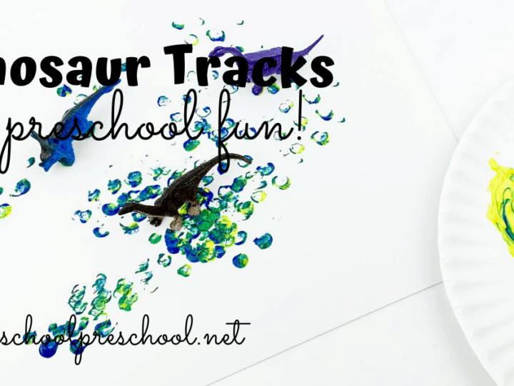 Image for How to Make Dinosaur Tracks with Preschoolers