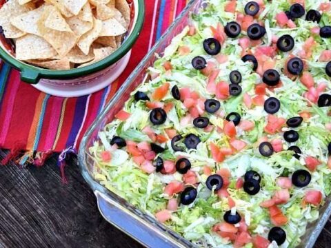 Image for 7 Layer Mexican Dip Recipe