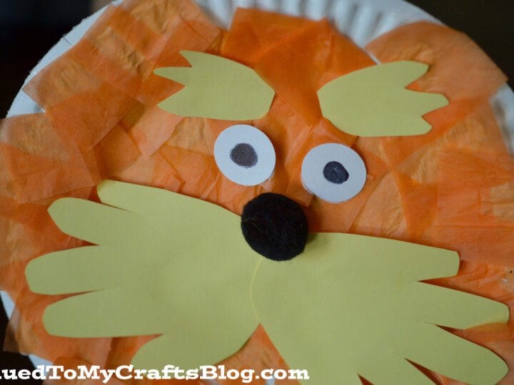 Image for Lorax Paper Plate Craft
