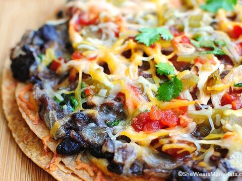 Image for Mexican Black Bean Pizza