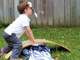 Image for A Simple Billy Goats Gruff Gross Motor Activity
