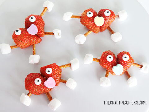 Image for Strawberry Heart Man Kid Snack