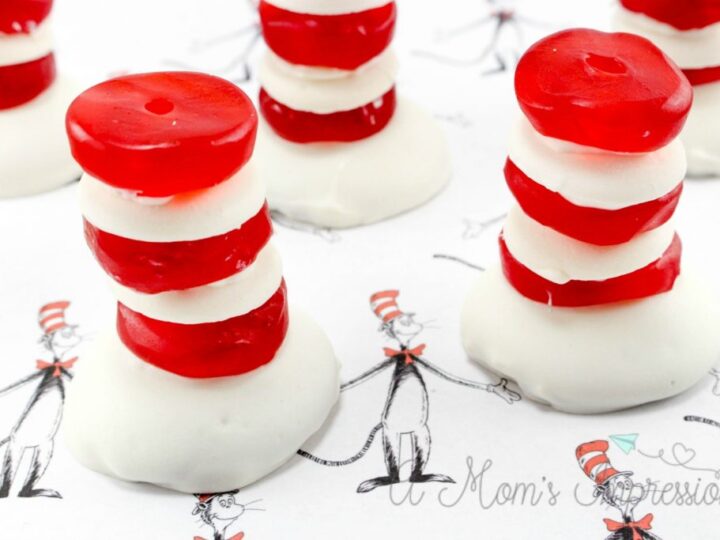 Image for Simple and Easy to Make The Cat In The Hat Dr. Seuss Snacks