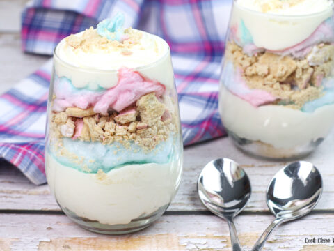 Image for Cotton Candy Cheesecake Recipe