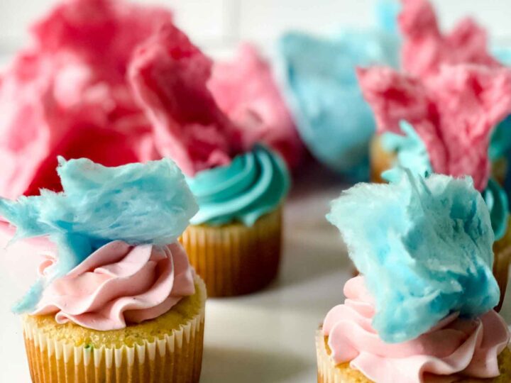 Image for Super Fun Colorful Cotton Candy Cupcakes