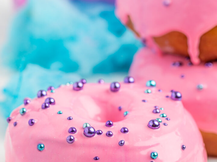 Image for Cotton Candy Glazed Donuts