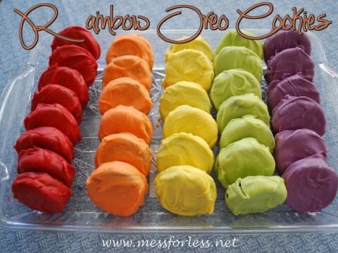 Image for Rainbow Oreo Cookies