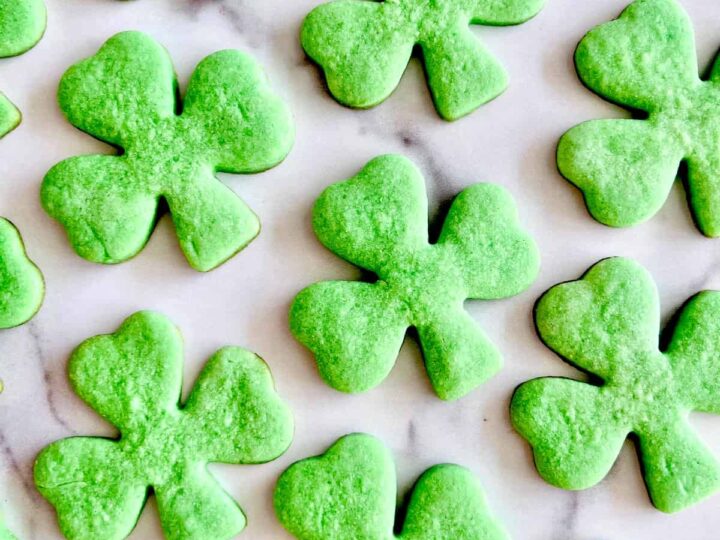 Image for Green Shamrock Sugar Cookies