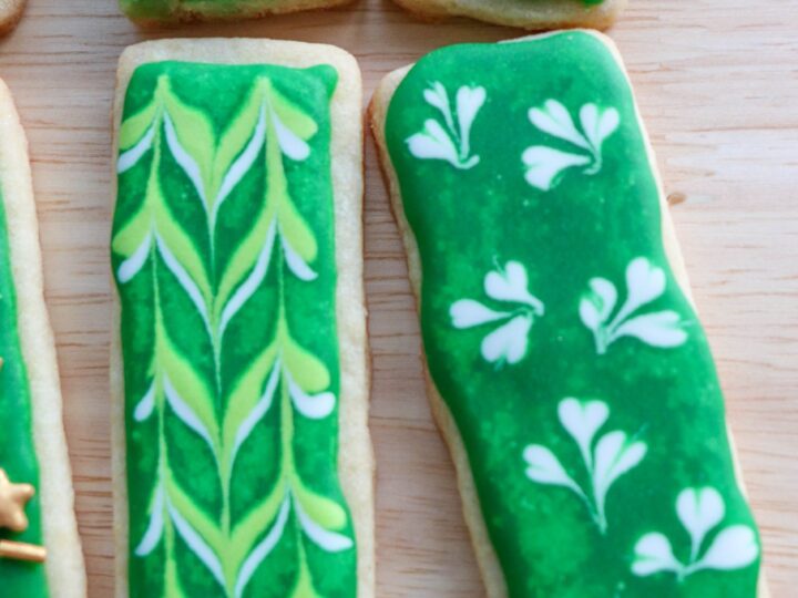 Image for St Patricks Day Sugar Cookies with Printable Gift Tag