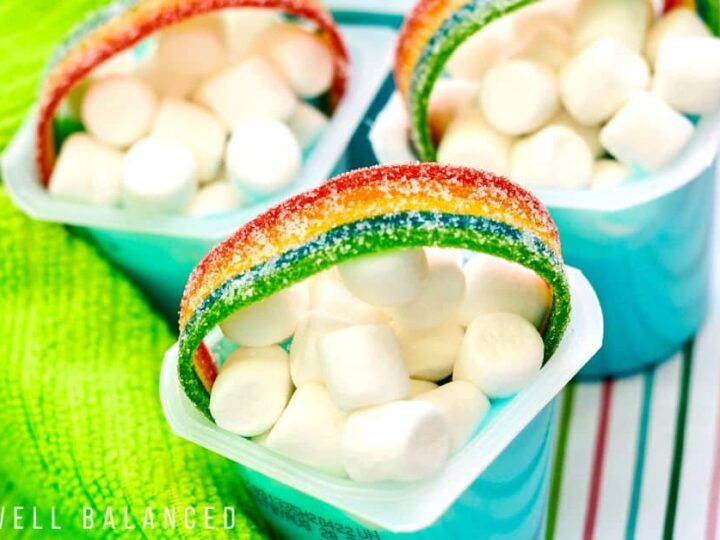Image for Quick and Easy Rainbow Pudding Cups