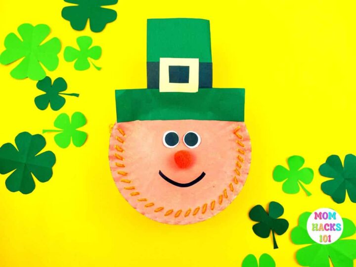 Image for Paper Plate Leprechaun Craft For St. Patrick’s Day