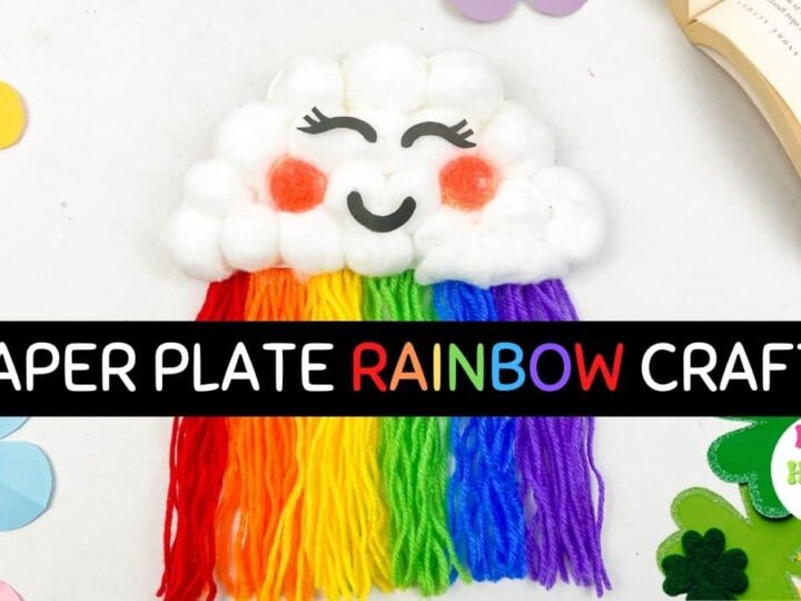 Image for Paper Plate Rainbow Craft For Kids